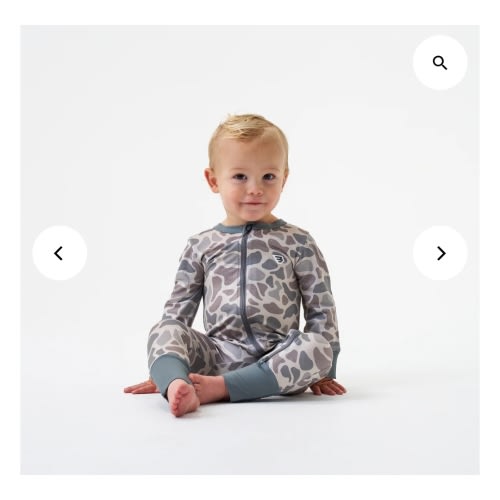 Baby Zip Up - Classic Deer Camo – BURLEBO 3-6 month