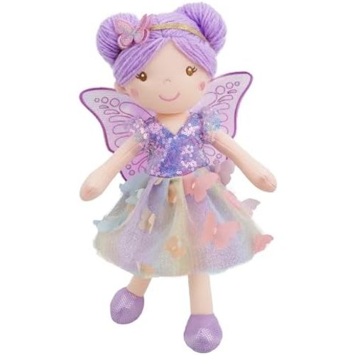 June Garden 15" Celestia Fairy Plush Doll, Butterfly Skirt