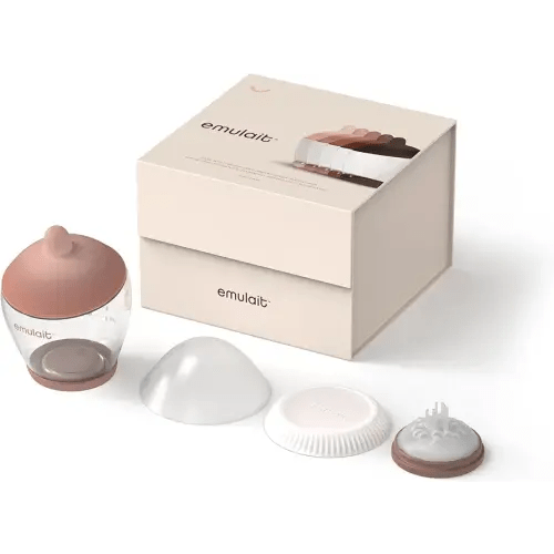 Emulait Classic Baby Bottle - Medium - Shape 4 (Most Common)- Responsive Flow Valve