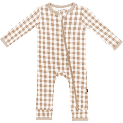 KYTE BABY Soft Bamboo from Rayon Long Sleeve Unisex Bodysuit, 0-24 Months