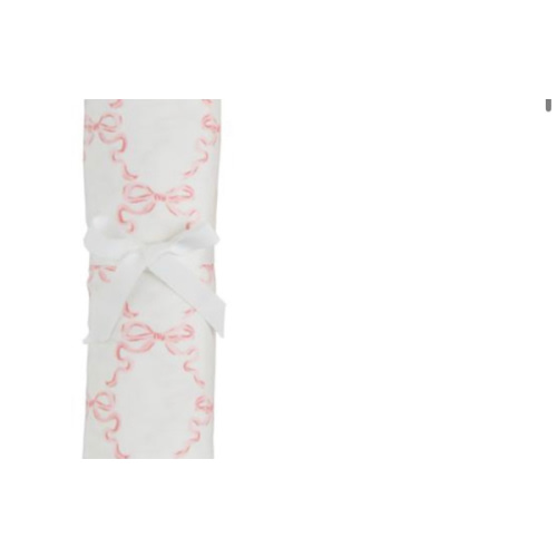 Bow Print Stretchy Swaddle