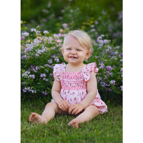Watermelon Sugar Baby Romper – Mabel + Honey