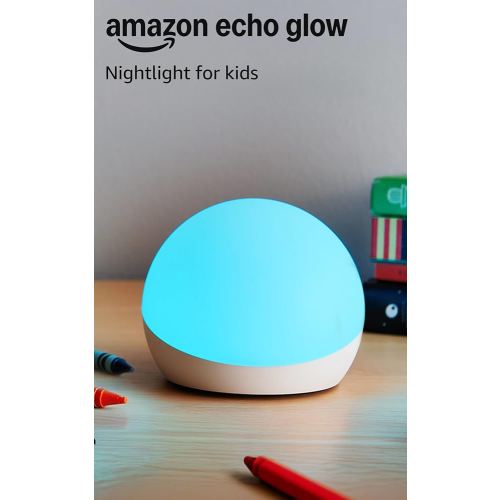Amazon Echo Glow (newest model), Night light for kids, Works with Alexa