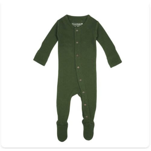 Organic Thermal Footie GOTS Certified
