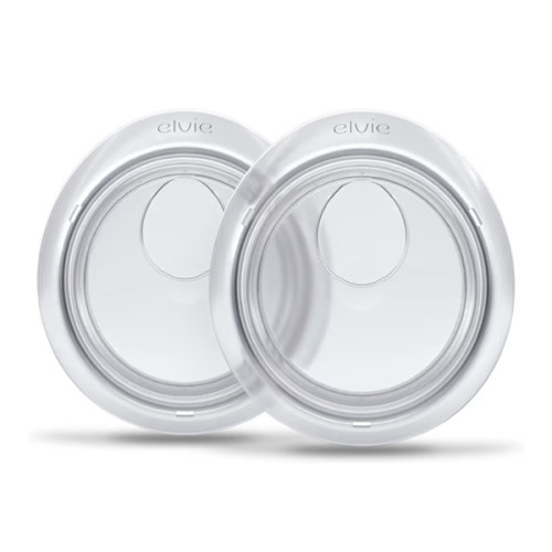 Elvie Catch - Milk Collection Shells - Discreet, Leak-Protection, Reusable Silicone Cups - Collect Up to 1oz - Breastfeeding Essentials - Set of Two