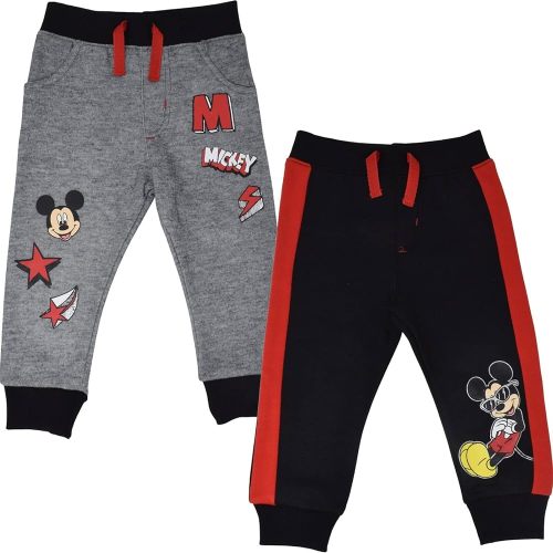 Disney Fleece 2 Pack Pants Infant to Big Kid Sizes (12 Months - 10-12)