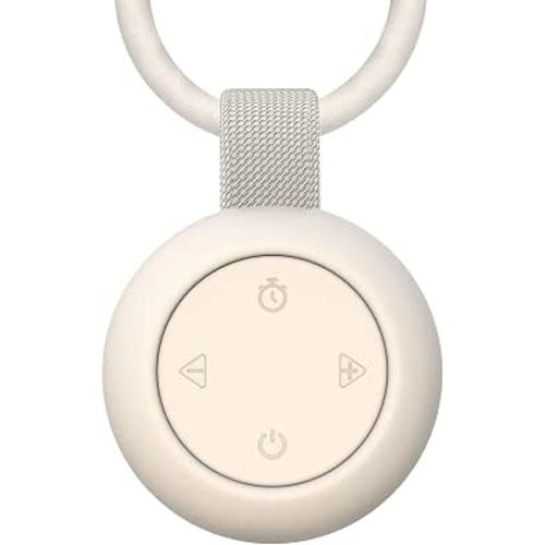 Portable Baby Sound Machine & Essentials for Babies & Kids-Putty | White Noise Machine[Timer Function][20 Soothing Sounds][15 Hours Battery Life]Travel,Registry,Gifts,Clips on Baby Stroller