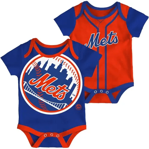 Outerstuff MLB Newborn & Infants 0-24 Months 2 Piece Team Graphic Creeper Bodysuit Romper Set