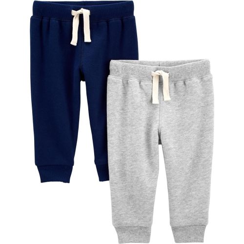 Simple Joys by Carter's Boys 2-Pack Pull-on Fleece Pants