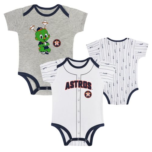 Infant Houston Astros Play Ball 2-Pack Bodysuit Set