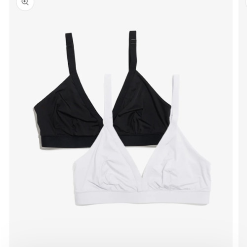 The So Easy Bra 2-Pack: Soft Pull-Down Nursing Bralette | Bodily