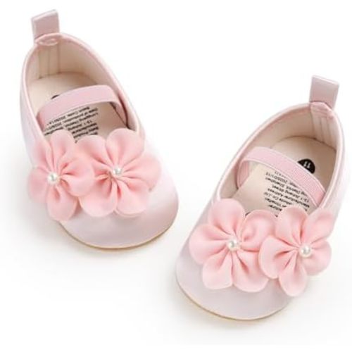 Ohwawadi Infant Baby Boys Girls Slippers Cozy Fleece Booties Soft Bottom Warm Cartoon Socks Newborn Crib Shoes