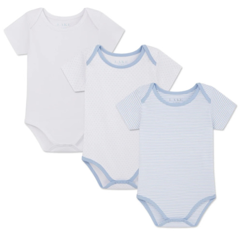 LAKE | Baby | Pima Cotton Pajamas | Parisian Green Baby Bodysuit Bundle