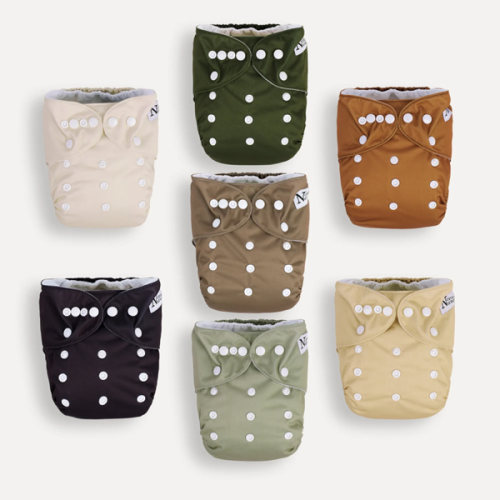 Down to Earth - 7 Pack Cloth Diapers