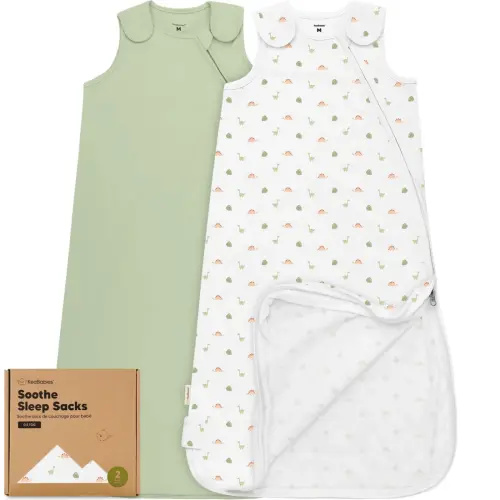 2-Pack Soothe Sleep Sacks (0.5 TOG) – KeaBabies