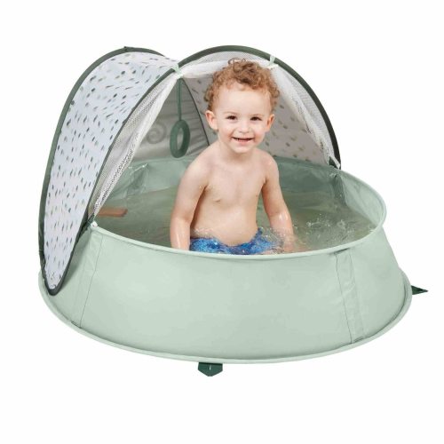 Aquani Anti-UV Baby Beach Tent & Paddling Pool | UPF 50+ Portable Shade & Pool I Babymoov