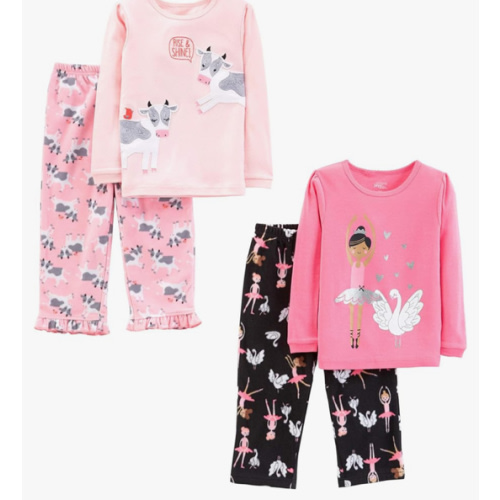 Simple Joys by Carter's baby-girls 4-piece Pajama Set