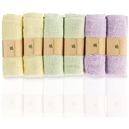 Bamboo Organics Best 100% Viscone from Bamboo Baby Washcloths Soft Baby Wipes