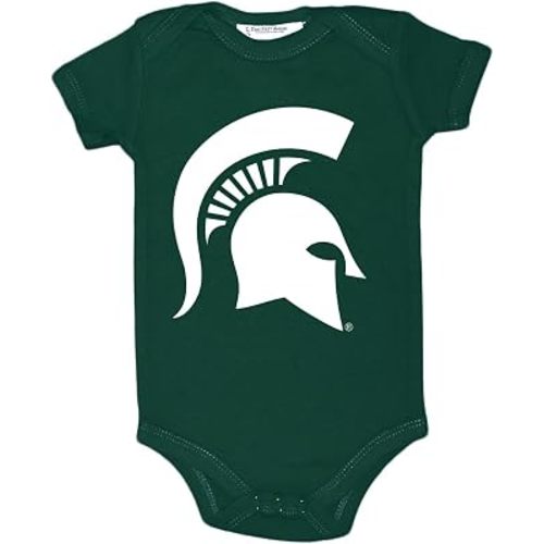 Two Feet Ahead Jumbo Mascot Baby Bodysuit – Officially Licensed Infant Fan Outfit