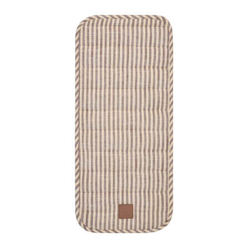 Lemon Sorbet Stripe Universal Linen Bassinet Liner – The Muse Edition