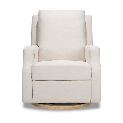 Namesake Crewe Electronic Recliner and Swivel Glider in Eco-Performance Fabric & Reviews | Birch Lane