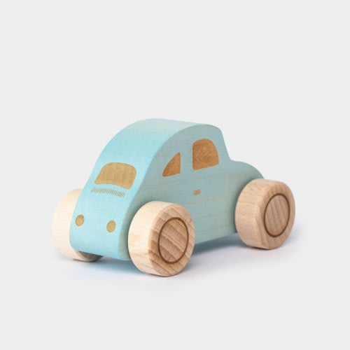Beetle Car • Blue | littlelightcollective