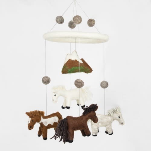 Handmade Horse Nursery Mobile – Bridle Up Hope Shop