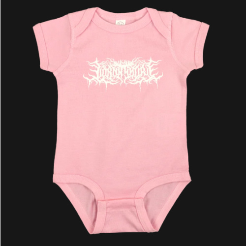 Lorna Shore Logo Infant One Piece (Pink)