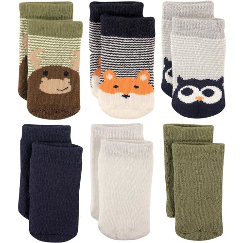 Luvable Friends Unisex Baby Newborn and Baby Socks Set