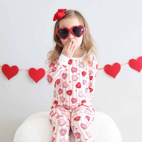 Valentine's Day Two Piece Pajama Sets