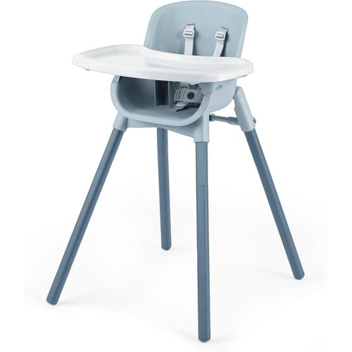Chicco Zest - Silla alta plegable 4 en 1, silla de alimentación, silla de niño y taburete juvenil, multiusos, fácil de limpiar, silla alta | Capri/azul : Amazon.com.mx: Bebé