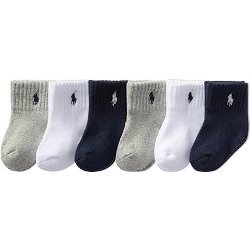 Polo Ralph Lauren baby-boys Baby Sport Quarter Sock