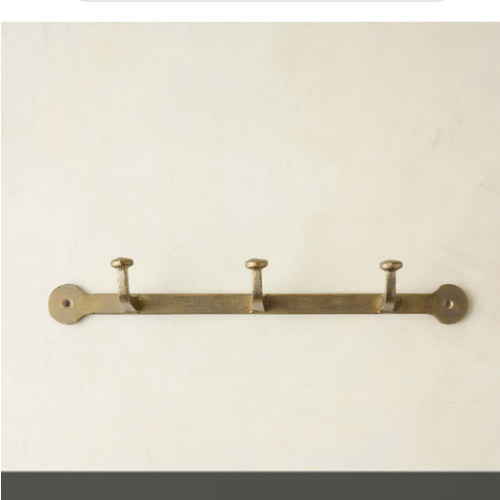 Hammered Iron Wall Hooks