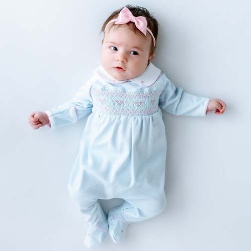 Piper's Classics Smocked Footie