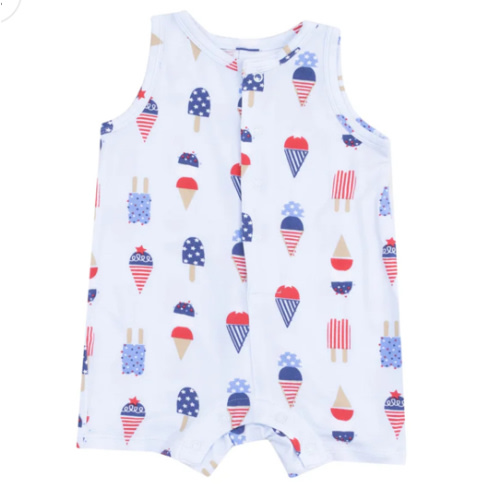 American Ice Cream - Sleeveless Shortie Romper – Shop Little Cousins