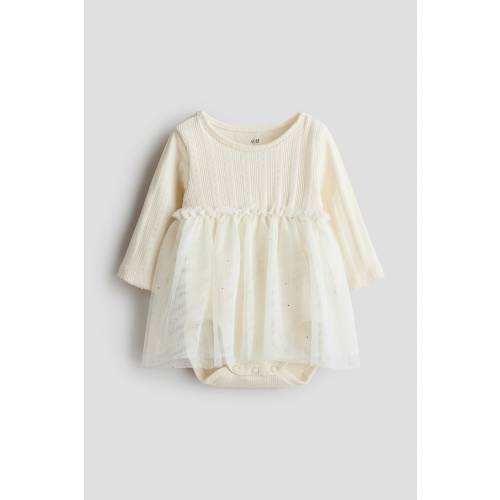 BODYSUIT DRESS WITH TULLE SKIRT