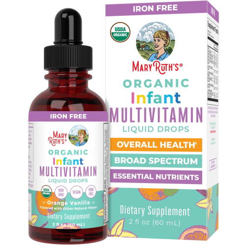 MaryRuth's | USDA Organic Liquid Multivitamin | Multivitamins for Babies and Infants | 2 fl oz