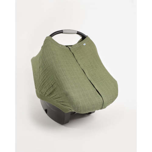 Cotton Muslin Car Seat Canopy - Fern
– Little Unicorn USA