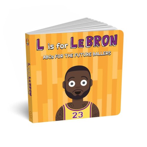 Diaper Book Club - Best Basketball Book ABCs for Children: L is for LeBron - Fun Basketball Alphabet Sports Books for Kids and Parents, Perfect Player Handbook, Toddler Hoops Gift for Future Ballers