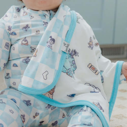 Three-Layer Security Blanket Set - Monsters, Inc. Medley