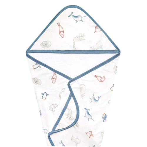 Premium Baby Knit Hooded Towel - Arctic Wonder