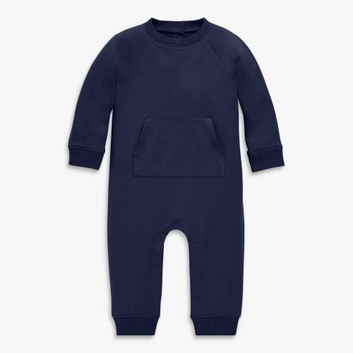 Baby sweatshirt romper | Primary.com