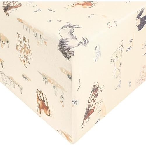 Premium Fitted Knit Crib Sheet/Toddler Sheet Montana by Copper Pearl