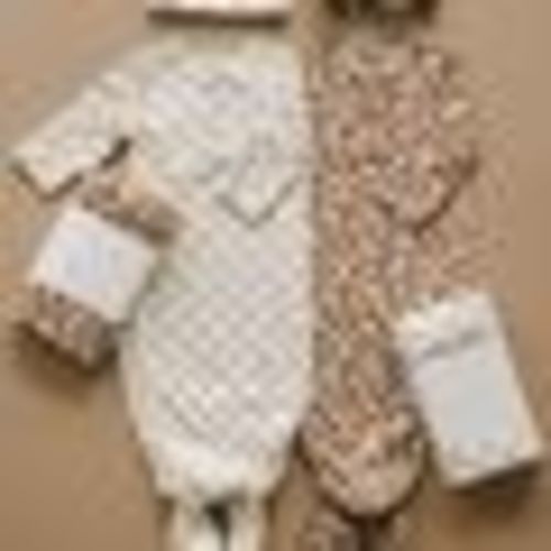 Cream Magnolia Bamboo Knot Gown