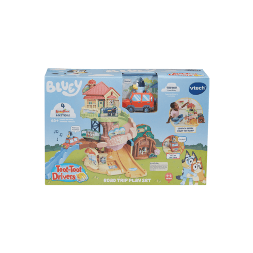 VTech Bluey Toot-Toot Drivers Road Trip Playset