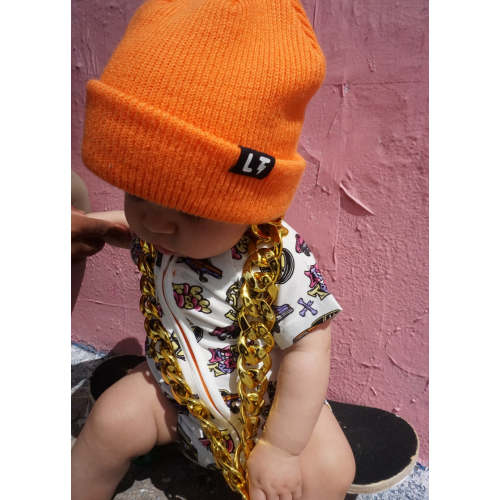Orange Beanie