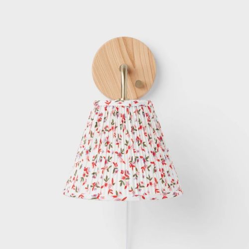 2pk Floral Shade Kids' Wall Sconces - Pillowfort™