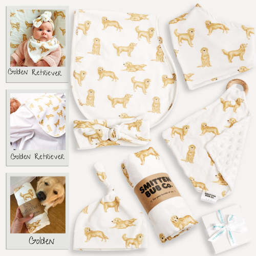 GOLDEN RETRIEVER | Baby Bundle – Smitten Bub Co.