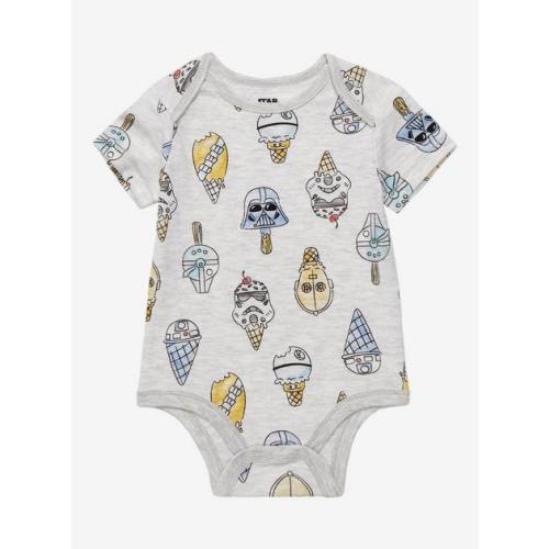 Star Wars Characters Ice Cream Allover Print Infant One-Piece - BoxLunch Exclusive | BoxLunch 12 Month