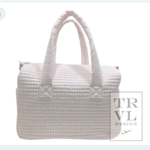 TRVL Quilted Stroller Bag – Three Bees Company